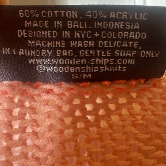 Wooden Ships Pastel Pink Knit Sweater - Picture 5 of 6